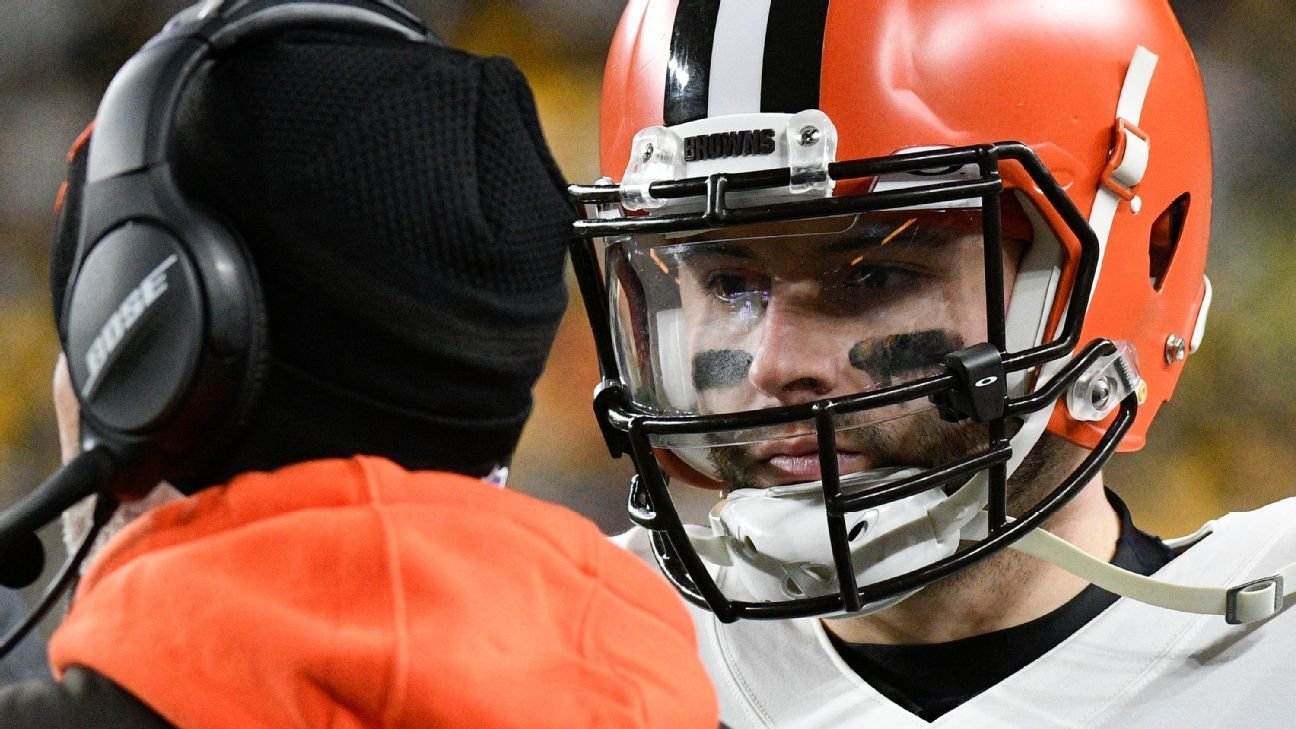 Bucs QB Mayfield takes swipe at Falcons coach Stefanski in post