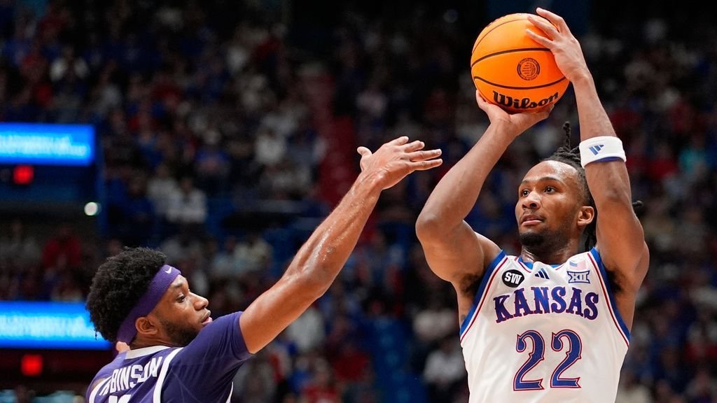 Kansas freshman Darryn Peterson (ankle) out vs. Kansas State