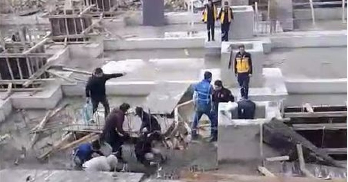 Son dakika: Bursa’da inşaat alanında beton dökülürken çöken kalıpların altında kalan işçi öldü