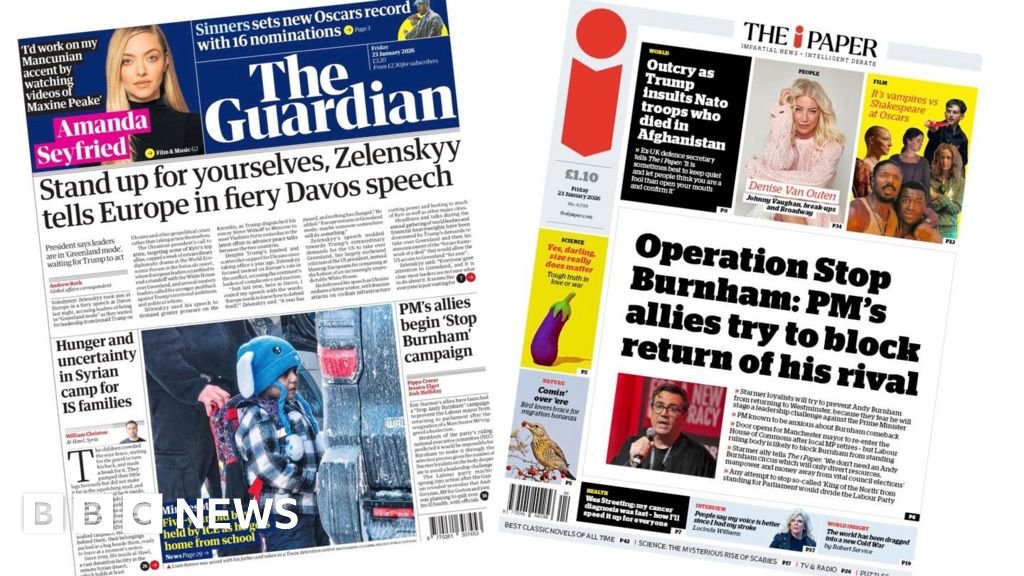 Zelensky’s ‘fiery’ Davos speech and ‘Operation Stop Burnham’