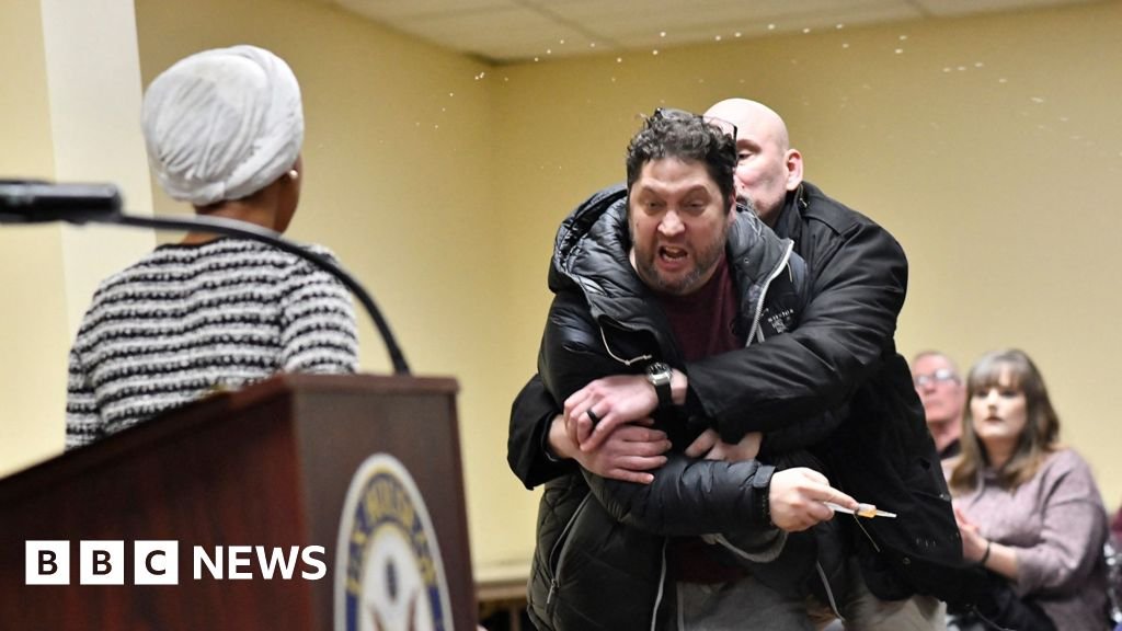 Minnesota congresswoman Ilhan Omar attacked with unknown liquid at event