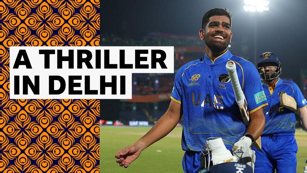 Sharma secures UAE victory over Canada in T20 World Cup