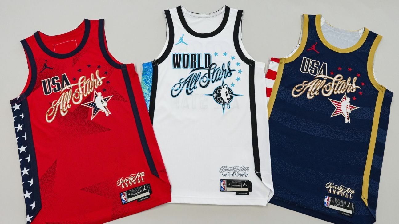NBA unveils uniforms and court for 2026 All-Star Game