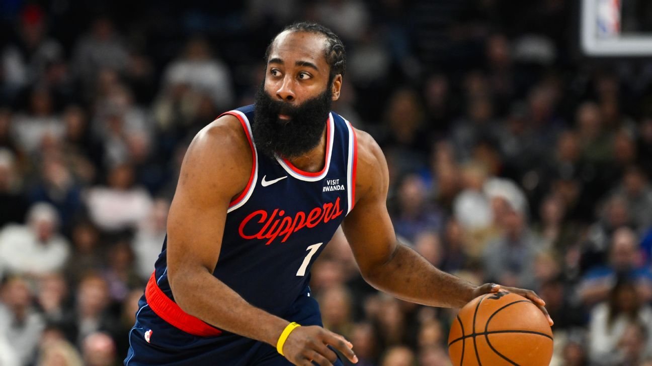 Sources: Clippers deal James Harden to Cavs, land Darius Garland