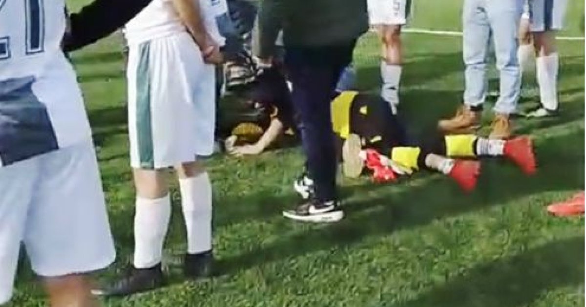 Yere düştü ama kalkamadı… Kaleciyi ölümden polis kurtardı | SON DAKİKA HABERİ