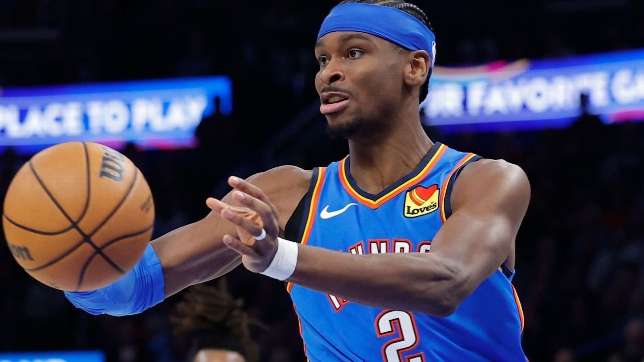 Thunder star Shai Gilgeous-Alexander out through All-Star break