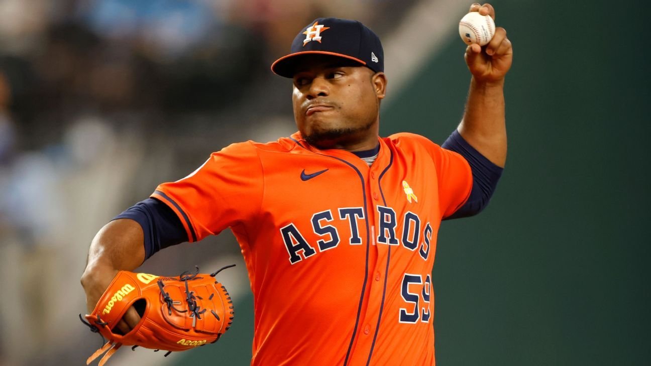 Sources: LHP Framber Valdez, Tigers reach 3-year, $115M deal