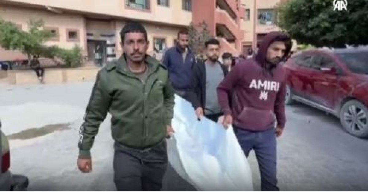 İsrail’in ateşkesi ihlal ederek çadırlara saldırması sonucu 2 Filistinli çocuk hayatını kaybetti