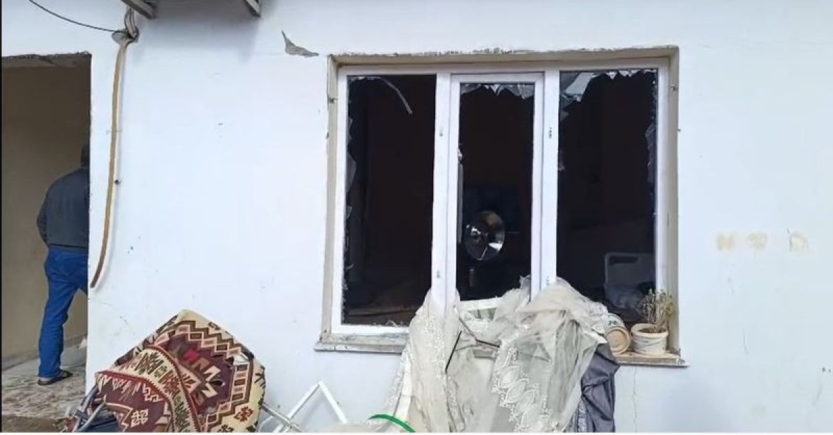 Evde meydana gelen patlamada 3 kişi yaralandı