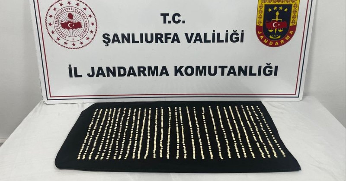 Şanlıurfa’da uyuşturucu operasyonunda 3 zanlı yakalandı