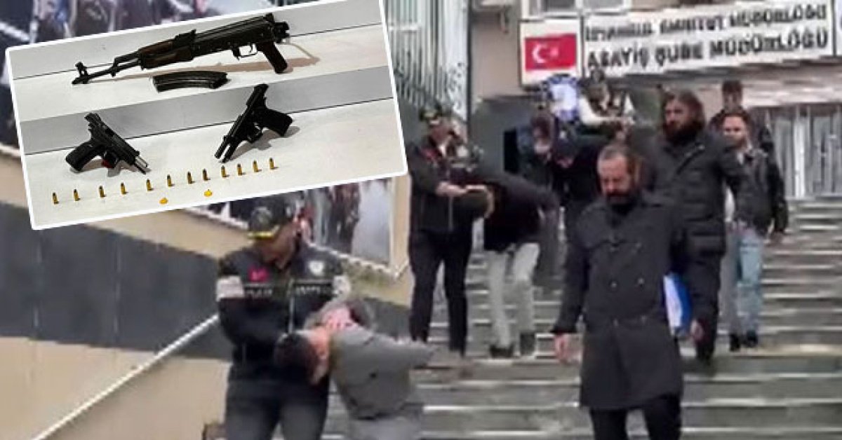 Plazaya kalaşnikofla saldırı! 5 tetikçi yakalandı!