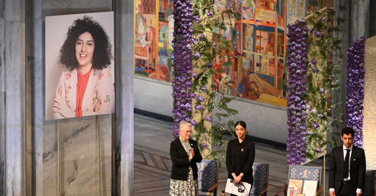 İran’da Nobel ödüllü aktivist Nergis Muhammedi, 7 yıl 6 ay hapis cezasına çarptırıldı