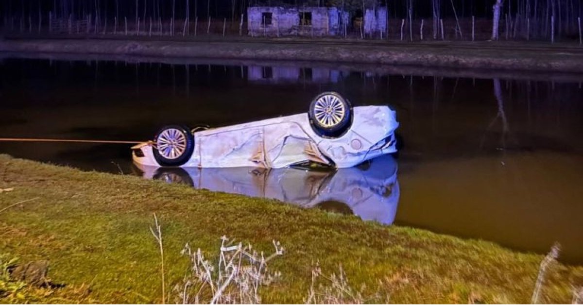Son dakika: Samsun’da otomobil takla atıp su kanalına düştü: 1 ölü, 1 yaralı