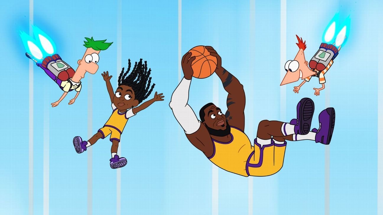 LeBron, Zhuri James featured on ‘Cartoonified! with Phineas and Ferb’