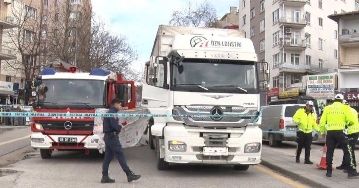 Kahreden kaza! Geriye bastonu kaldı!