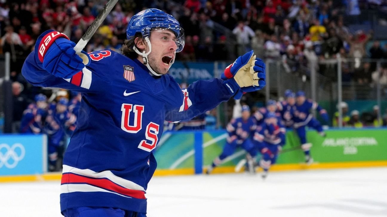 Grades, questions from USA’s Olympic hockey win vs. Sweden