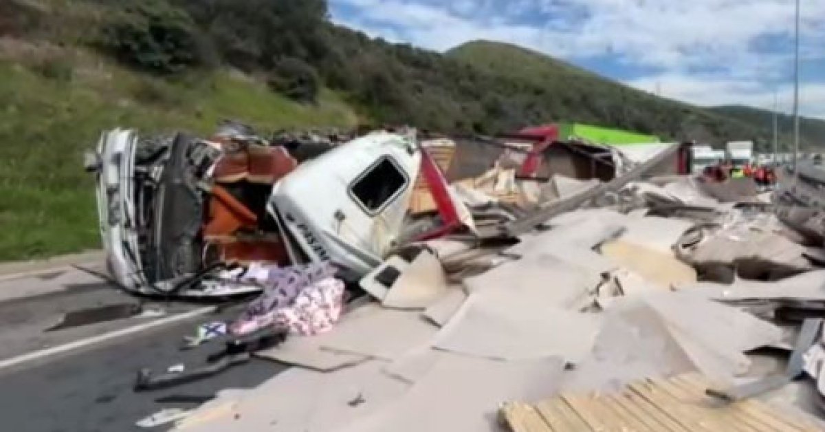 TEM’de trafik kazası İstanbul yönü kapandı!