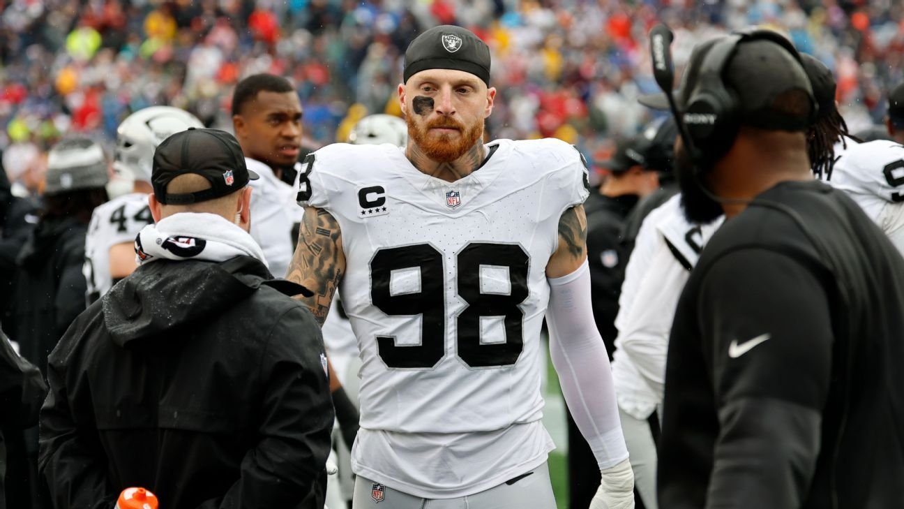 Trade offers for Raiders’ Maxx Crosby: Four potential new teams