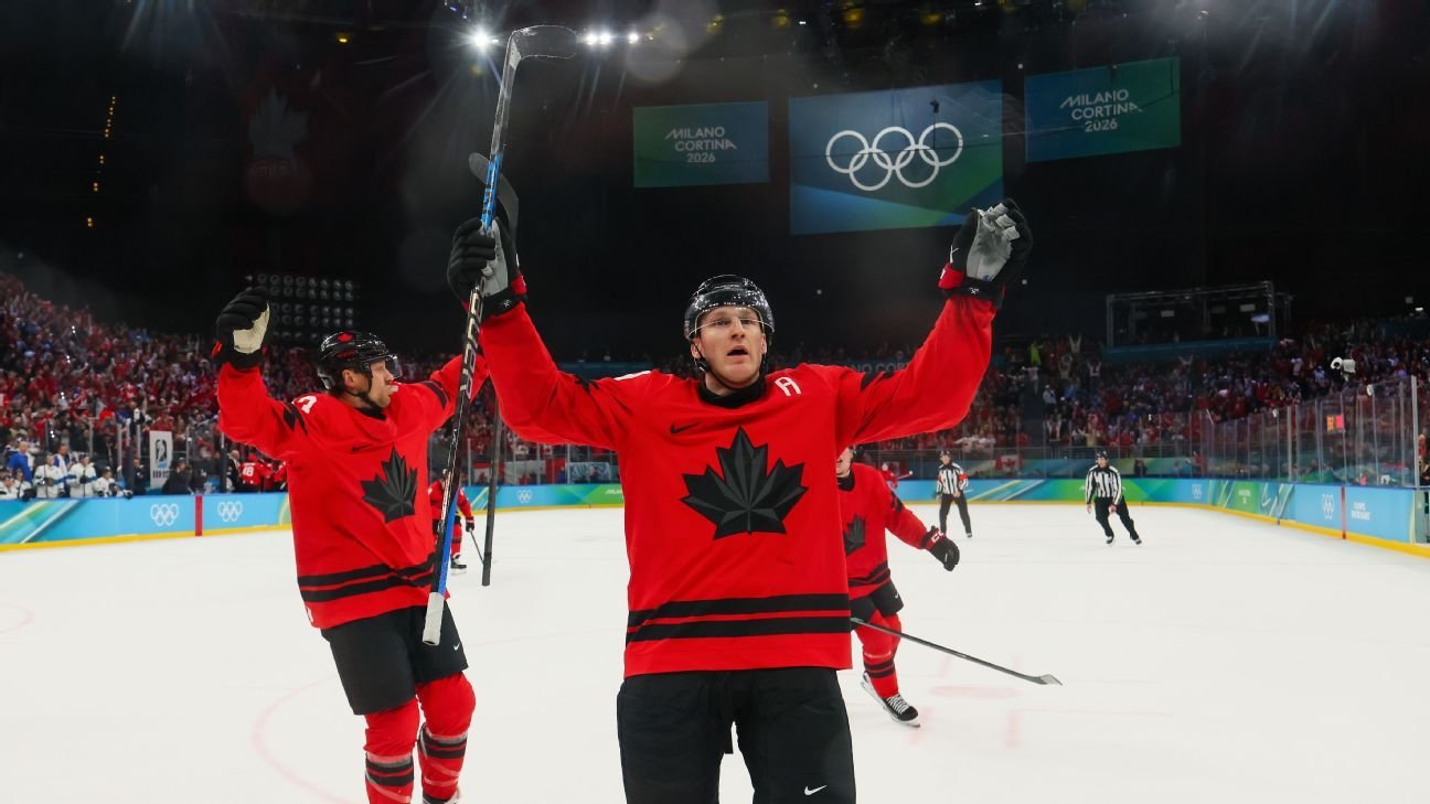 MacKinnon’s late goal sends Canada to Olympic gold-medal game