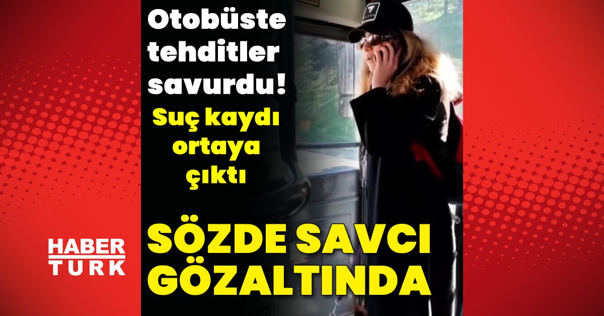 Son dakika: İstanbul’da toplu taşıma aracında bir yolcuyu tehdit eden kadın hakkında soruşturma