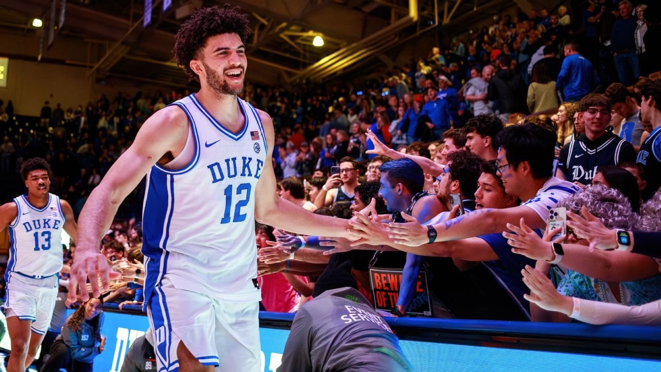 Cameron Boozer, No. 3 Duke knock off No. 1 Michigan