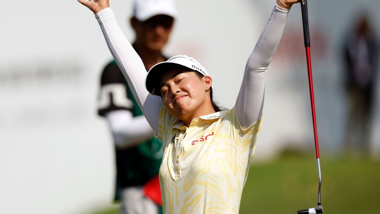 World No. 1 Jeeno Thitikul wins home LPGA Thailand for 1st time