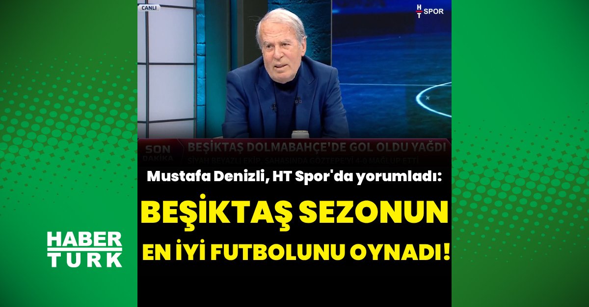 Mustafa Denizli: Beşiktaş bu akşam sezonun en iyi futbolunu oynadı!