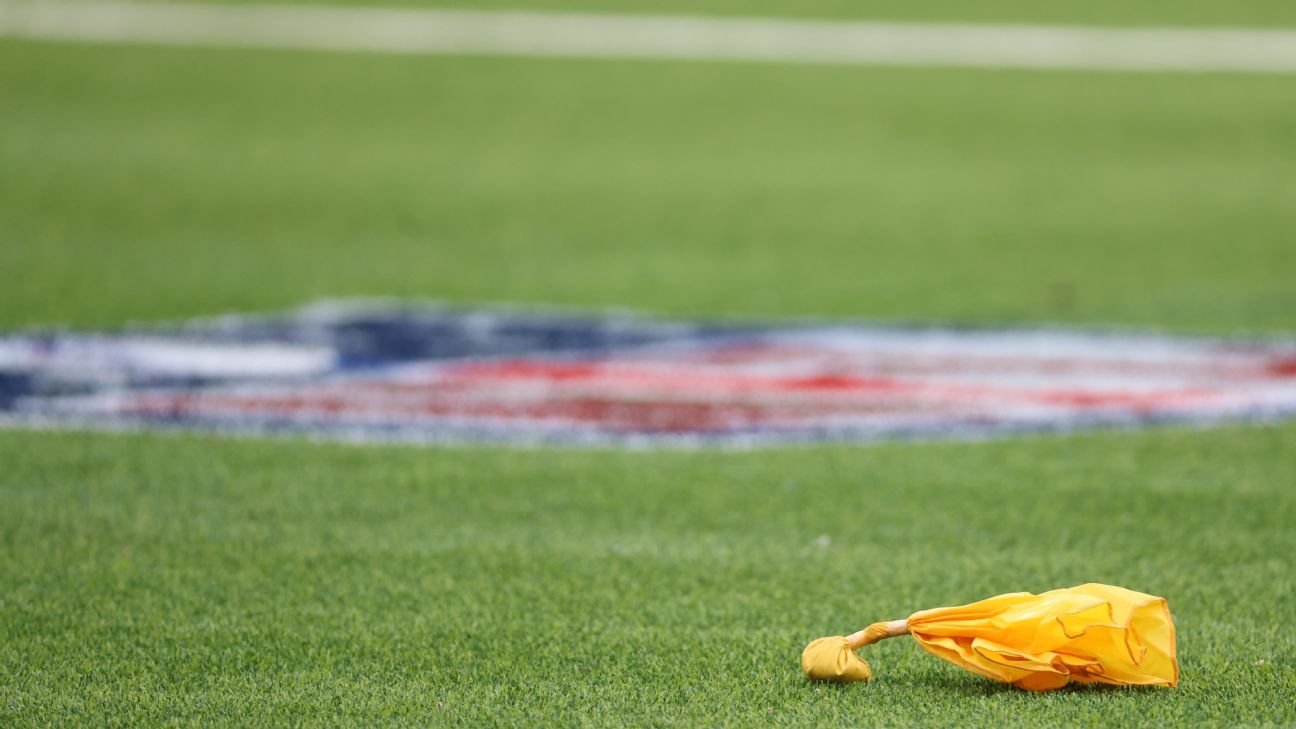 NFL mulls allowing replay officials to throw flags