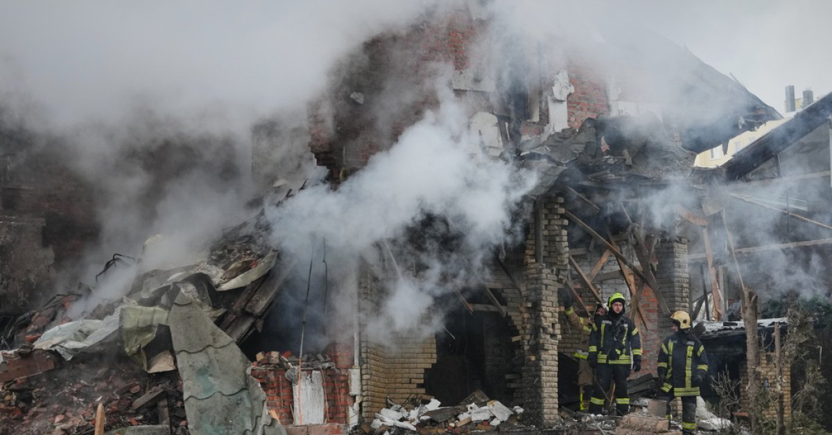 Ukrayna: Rusya 50 füze ve 297 İHA ile eş zamanlı saldırı düzenledi