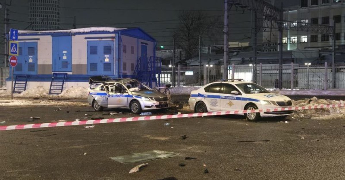 Moskova’da patlama! 1 polis öldü, 2 polis yaralandı