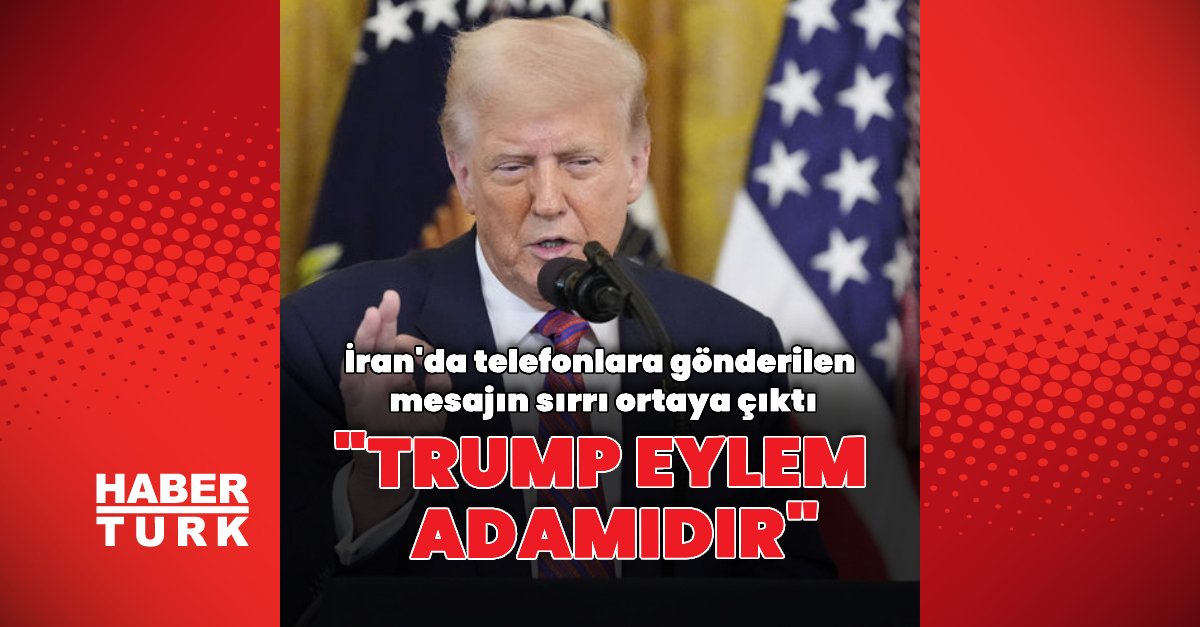 İran’da telefonlara gelen mesajın sırrı ortaya çıktı