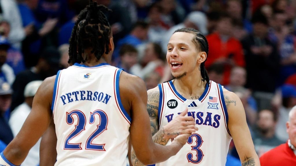 Kansas rebounds to stun Houston with third straight loss