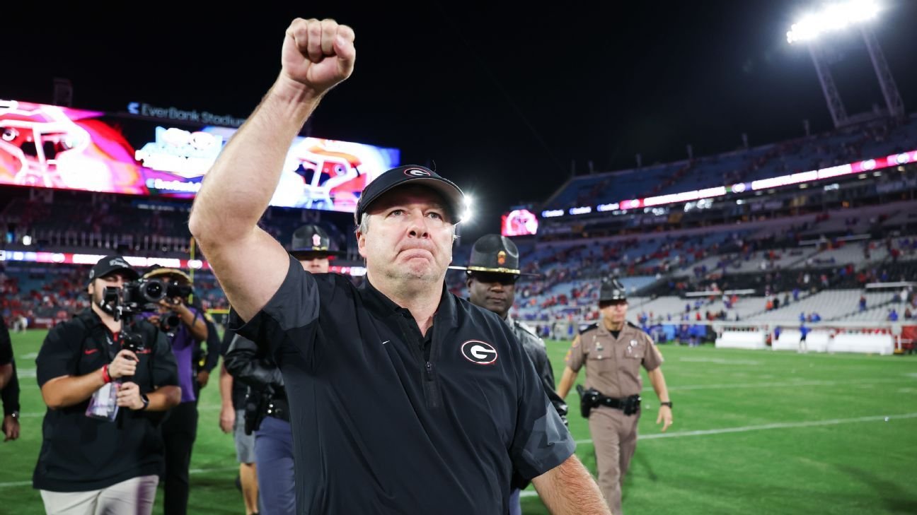 Kirby Smart, Mario Cristobal trade trolls at Steve Spurrier Awards