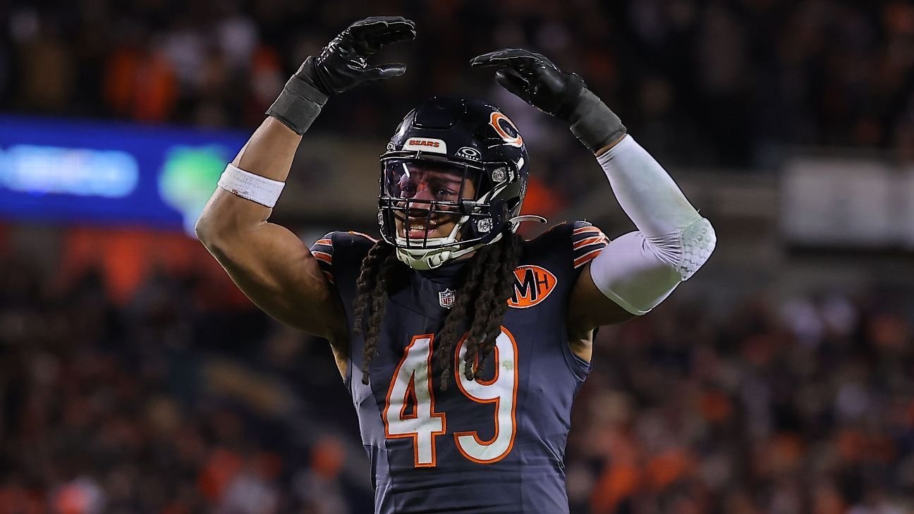 Source: Bears allow LB Tremaine Edmunds to seek trade
