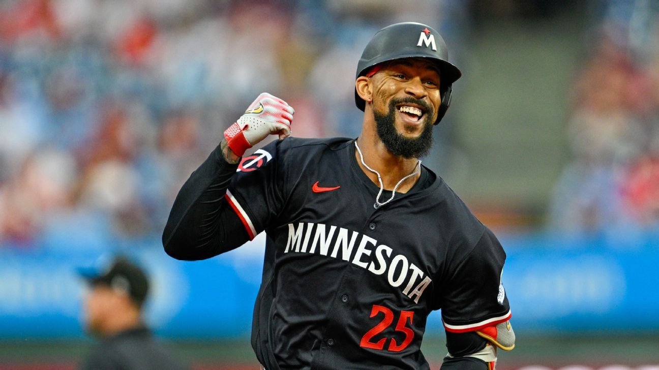 Buster Olney’s 2026 top 10 at every MLB position: Center fielders