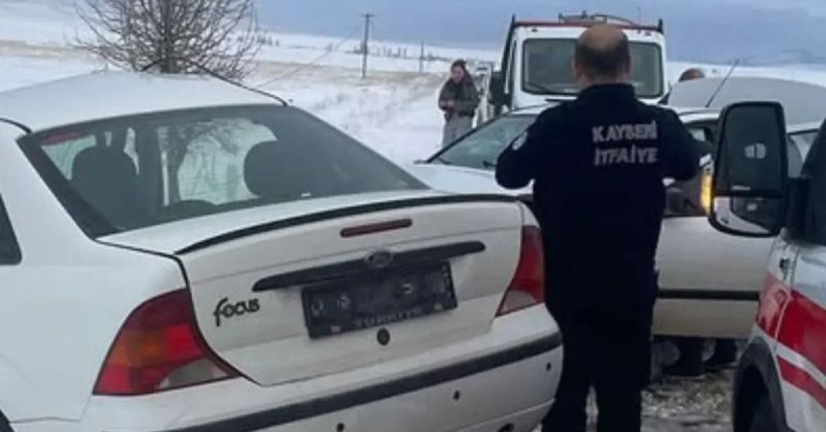 Kayseri’de iki otomobil çarpıştı: 1 ölü, 1 yaralı