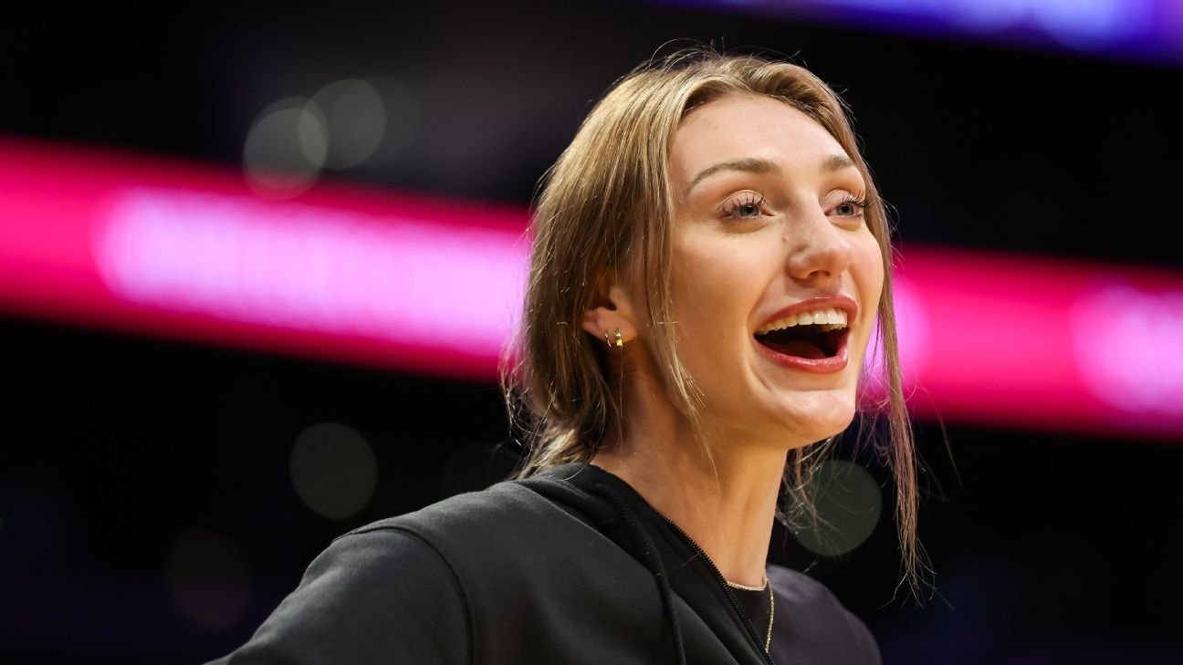 Cameron Brink reveals her fiancé introduced himself via email