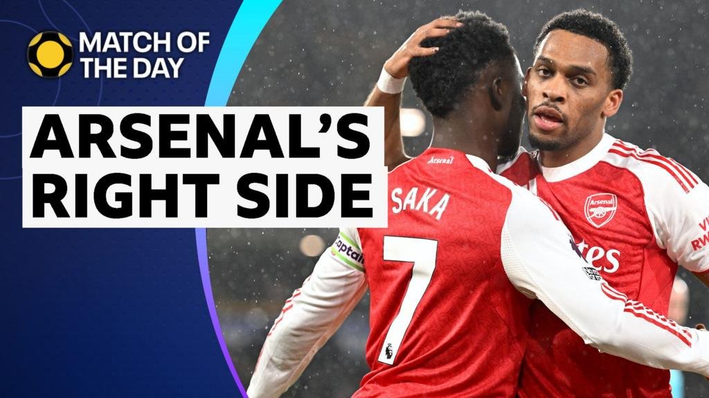 Match of the Day analysis: Bukayo Saka & Jurrien Timber link-up at Arsenal among best in Europe – Danny Murphy