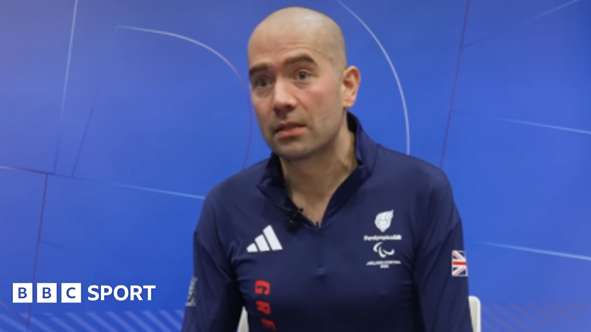 Winter Paralympics: Davy Zyw battles MND to make history