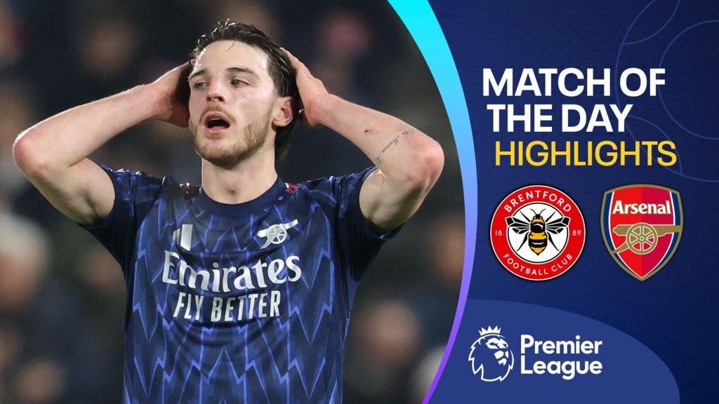 Arsenal miss chance to restore six-point lead in Brentford draw