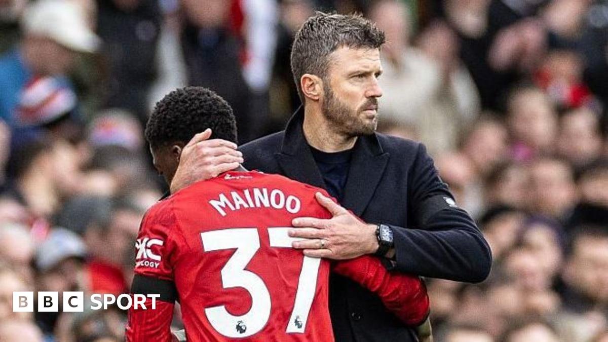 Michael Carrick: Man Utd manager on trusting Kobbie Mainoo and his pride in the academy