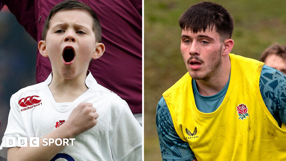 Harry Westlake: Viral England mascot to U18 Six Nations squad