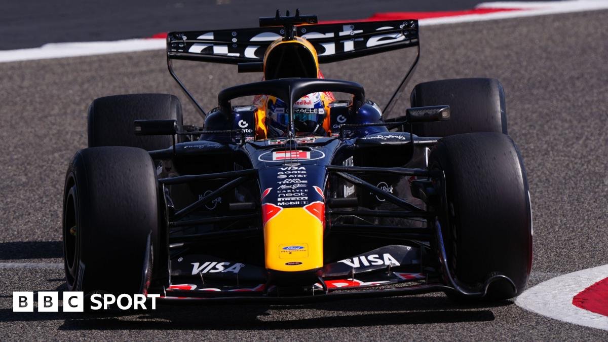 F1 testing 2026: Max Verstappen fastest in first morning in Bahrain