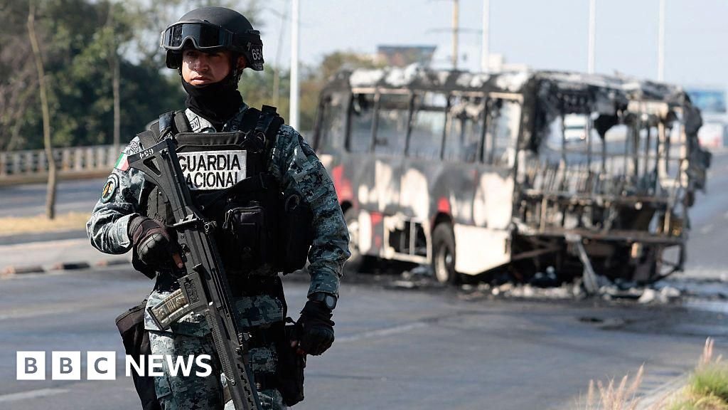 Mexico sends thousands of soldiers to stop violence after death of drug lord