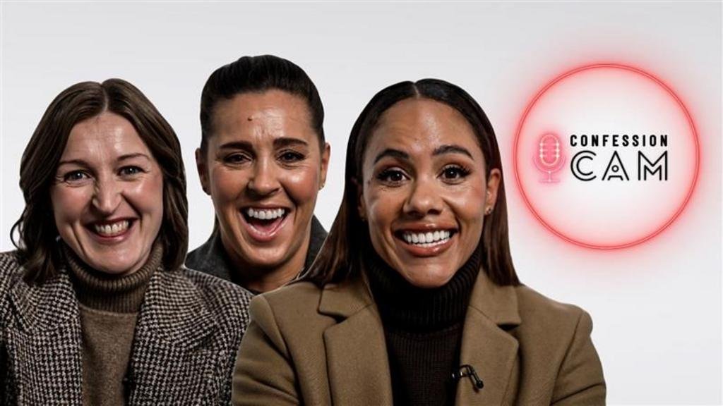 England legends Alex Scott, Fara Williams, Ellen White & Steph Houghton in Confession Cam