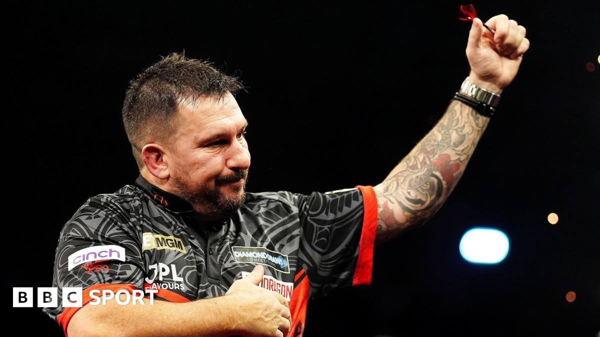 Premier League Darts 2026 results: Jonny Clayton beats Gian van Veen to win night three in Glasgow