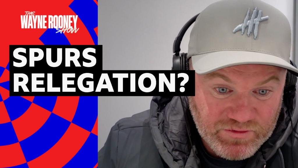 Spurs' league position is a 'big concern' – Rooney