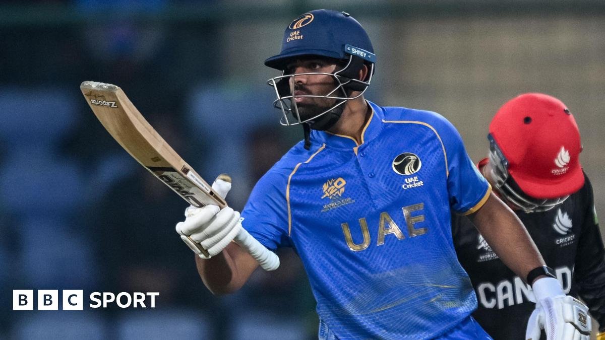 T20 World Cup: UAE boost hopes of making Super 8s with win over Canada thanks to half-centuries from Aryansh Sharma and Sohaib Khan while