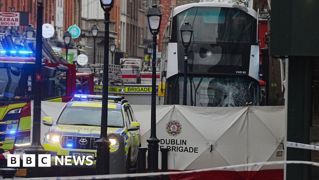 One dead, three taken to hospital after city centre bus crash