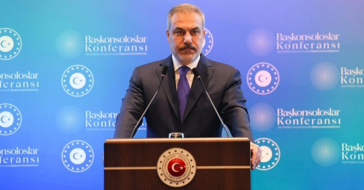 Son dakika: Bakan Fidan, İranlı mevkidaşıyla görüştü